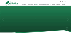 Desktop Screenshot of mallatite.co.uk