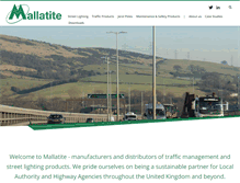 Tablet Screenshot of mallatite.co.uk